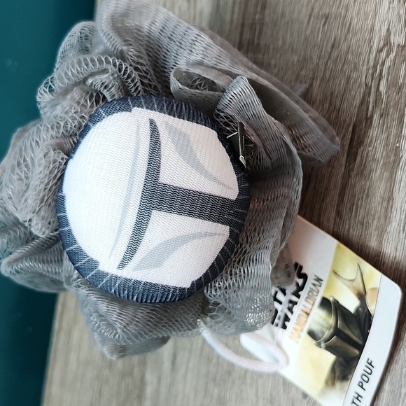 Disney Star Wars The Mandalorian Bath Pouf - Picture 1 of 3